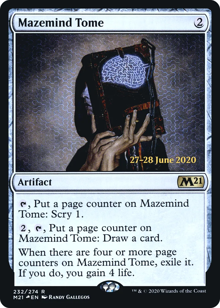 Grimoire du dédale de l'esprit — Core Set 2021 Promos — Magic: The Gathering