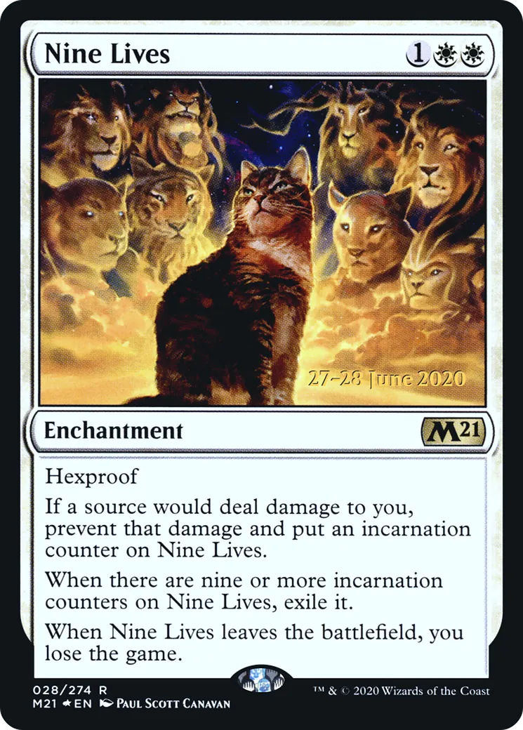 Neuf vies — Core Set 2021 Promos — Magic: The Gathering
