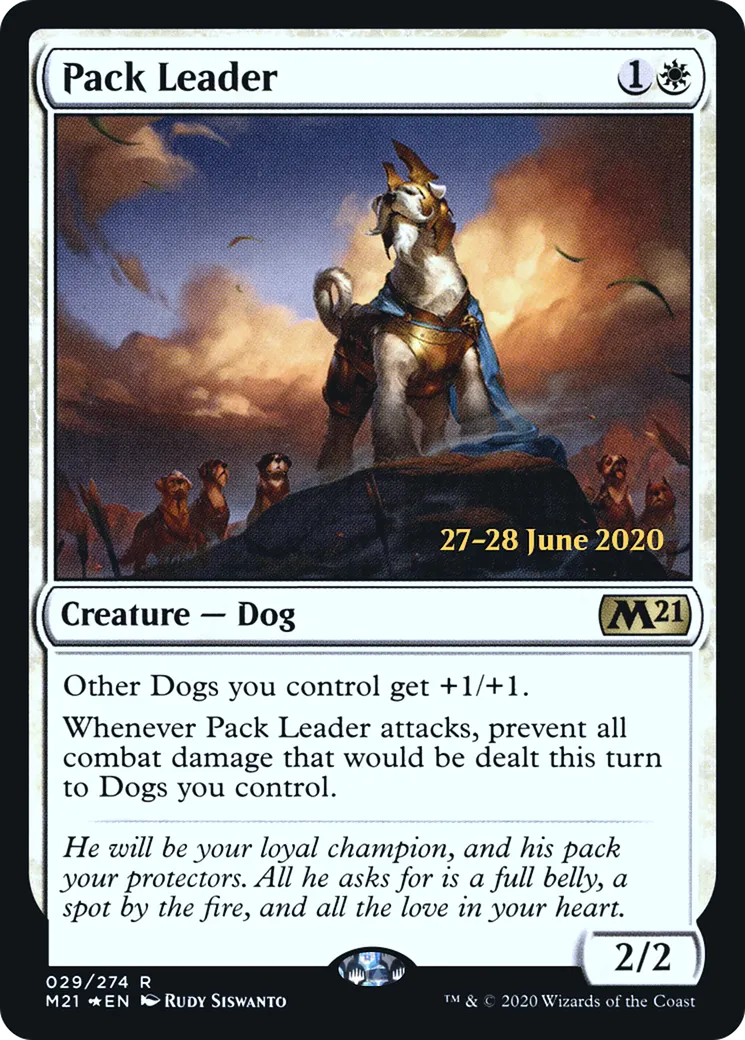 Chef de la meute — Core Set 2021 Promos — Magic: The Gathering