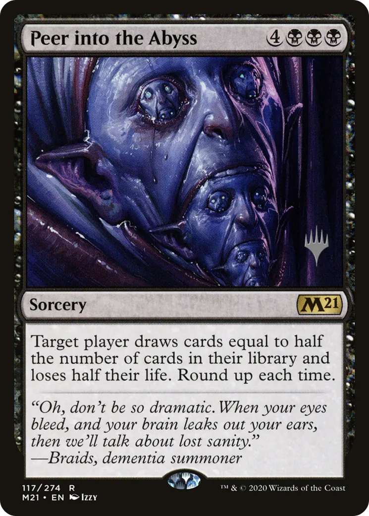 Sonder l'abysse — Core Set 2021 Promos — Magic: The Gathering