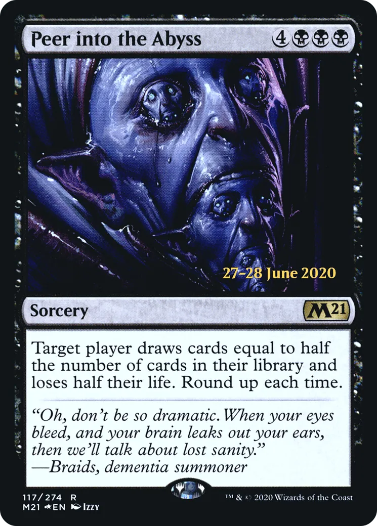 Sonder l'abysse — Core Set 2021 Promos — Magic: The Gathering