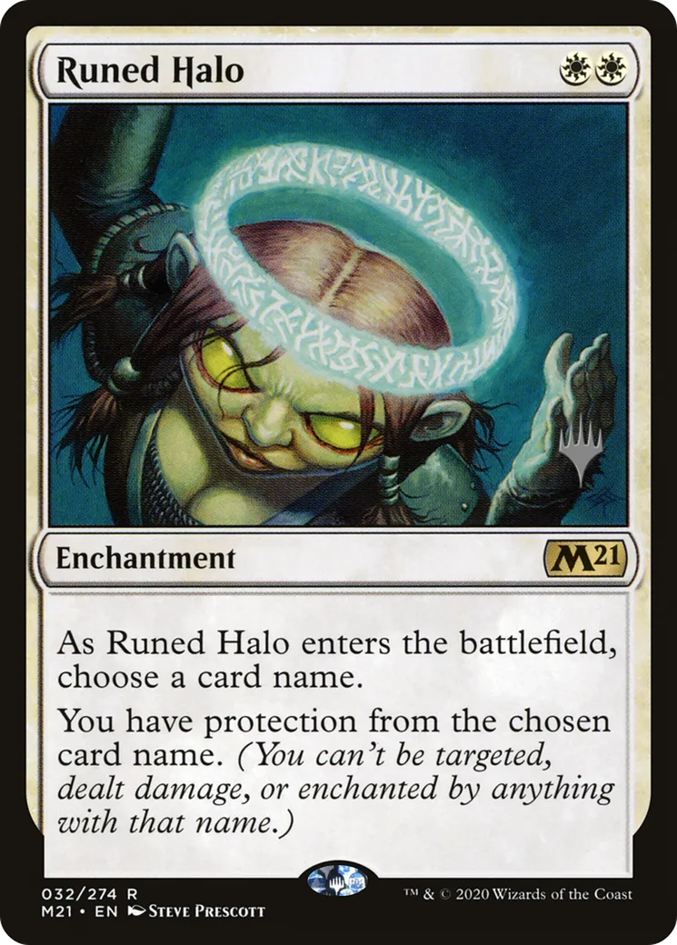 Halo serti de runes — Core Set 2021 Promos — Magic: The Gathering