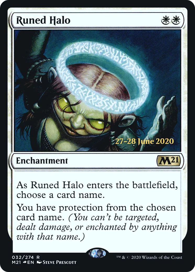 Halo serti de runes — Core Set 2021 Promos — Magic: The Gathering