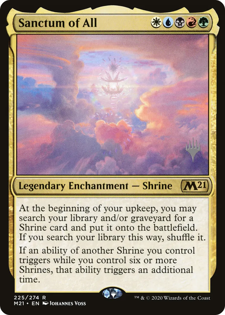 Sanctuaire du Grand Tout — Core Set 2021 Promos — Magic: The Gathering