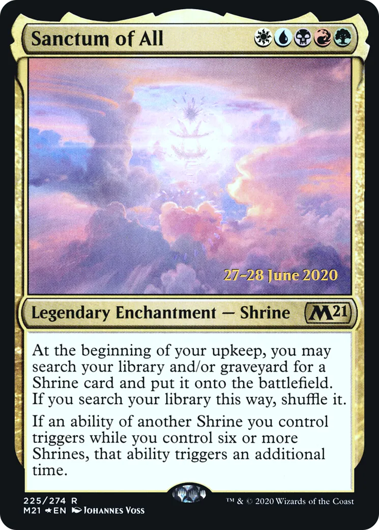 Sanctum of All — Core Set 2021 Promos — Magic: The Gathering