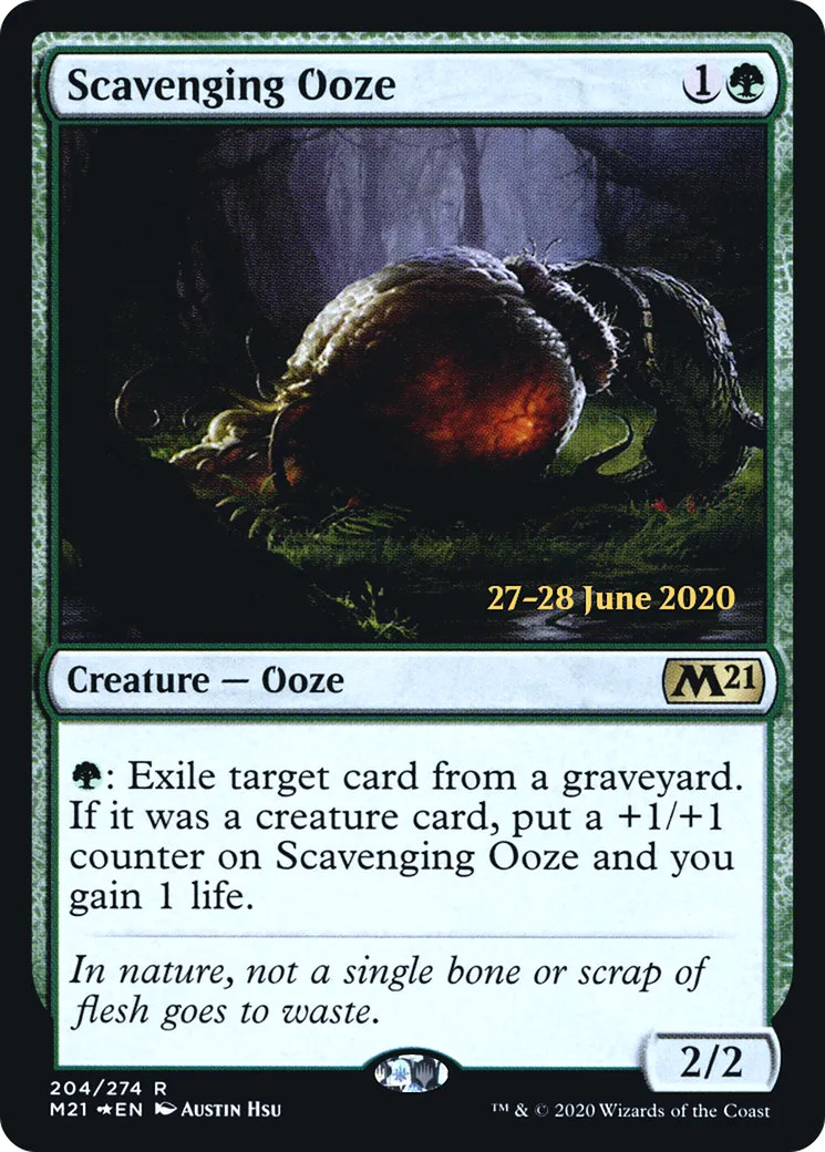 Scavenging Ooze — Core Set 2021 Promos — Magic: The Gathering