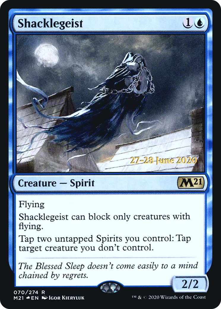 Geist ferré — Core Set 2021 Promos — Magic: The Gathering