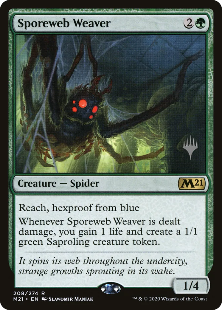 Tisseuse de sporetoile — Core Set 2021 Promos — Magic: The Gathering