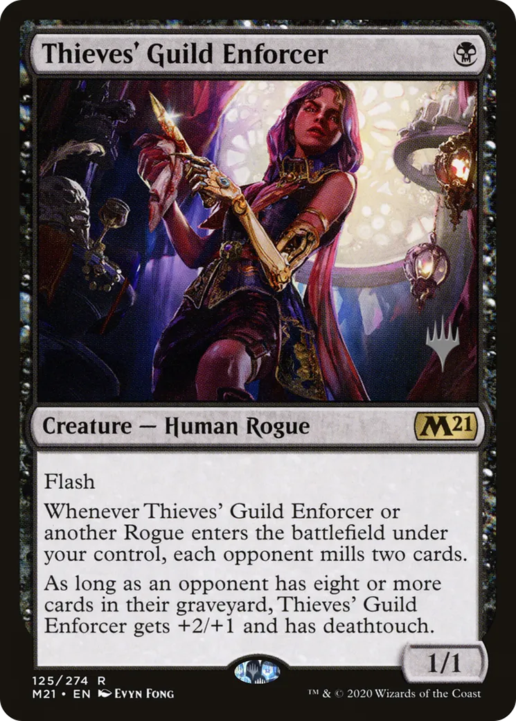 Thieves' Guild Enforcer — Core Set 2021 Promos — Magic: The Gathering