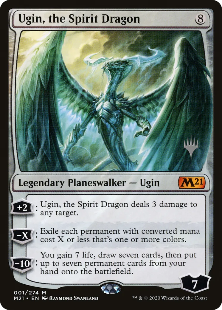 Ugin, le dragon-esprit — Core Set 2021 Promos — Magic: The Gathering