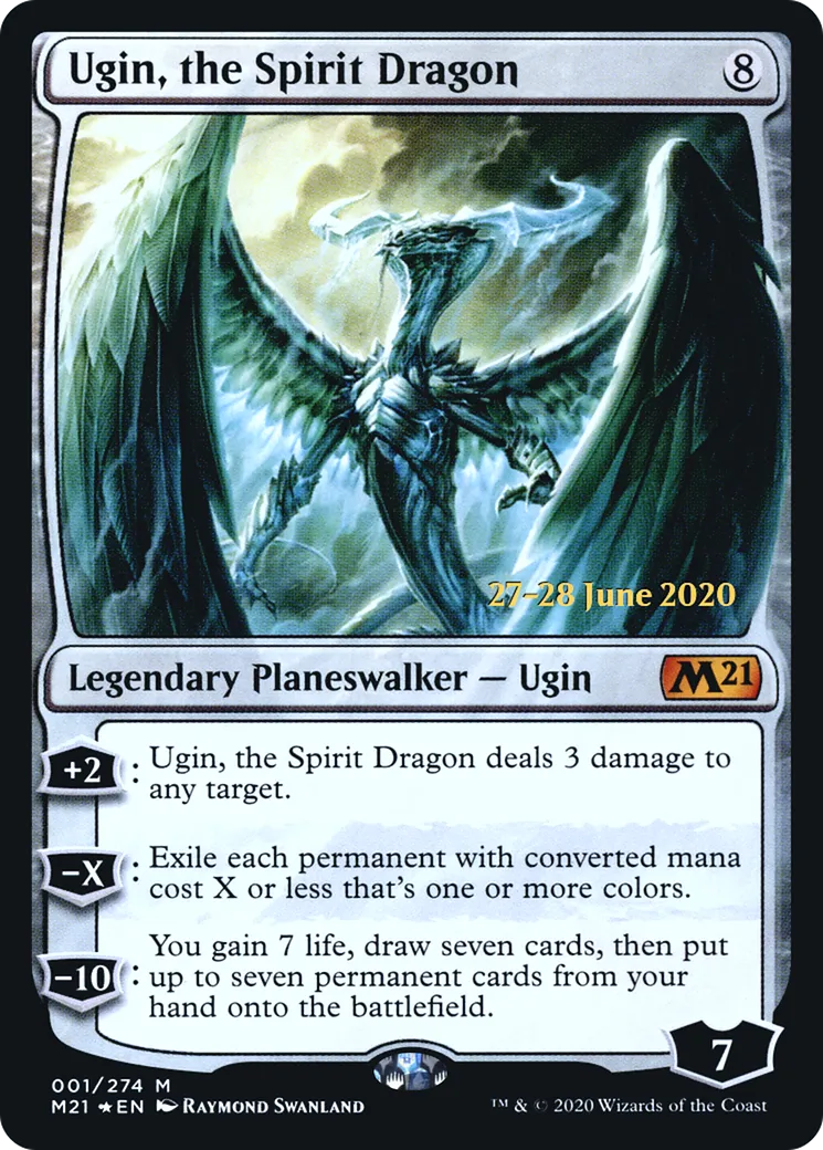 Ugin, le dragon-esprit — Core Set 2021 Promos — Magic: The Gathering