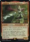 Product image for Lightning, sergente de la sécurité