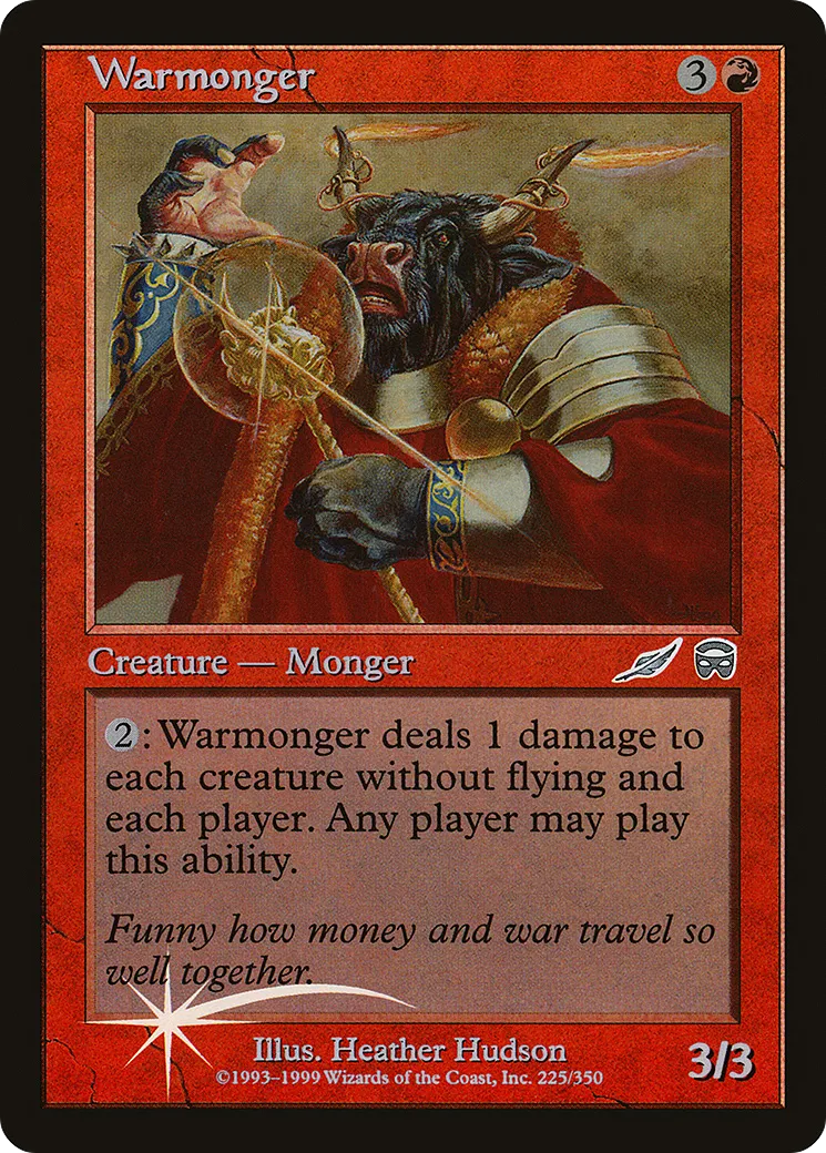 Négociant de guerre — Media and Collaboration Promos — Magic: The Gathering