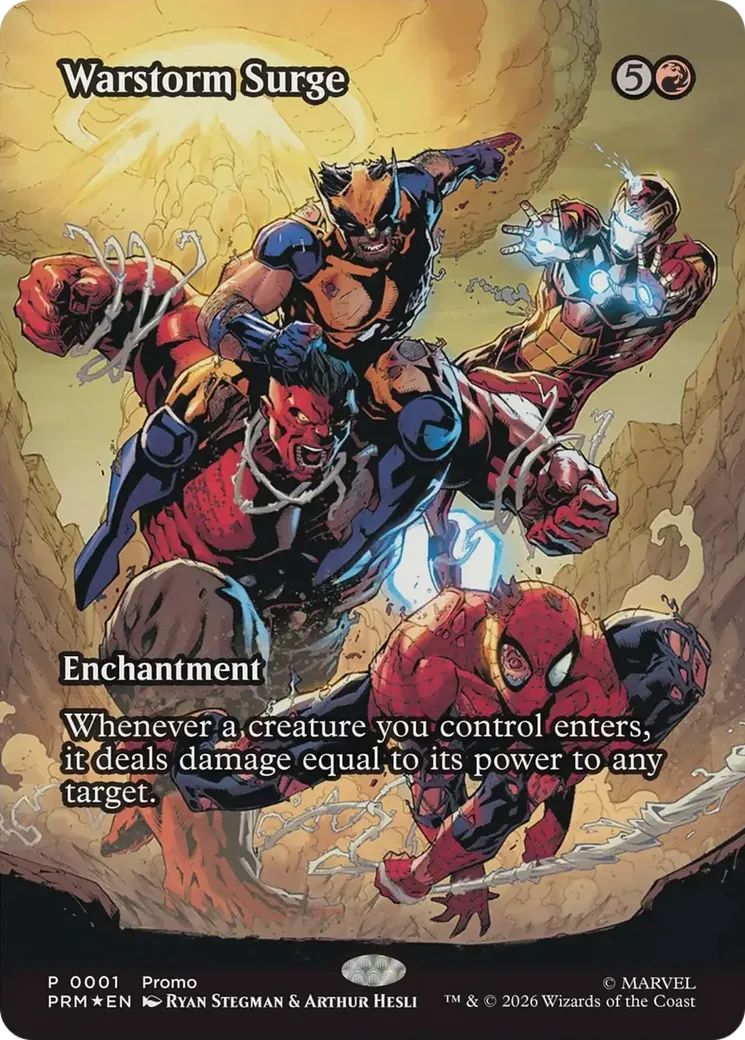 Warstorm Surge — Media and Collaboration Promos — Magic: The Gathering