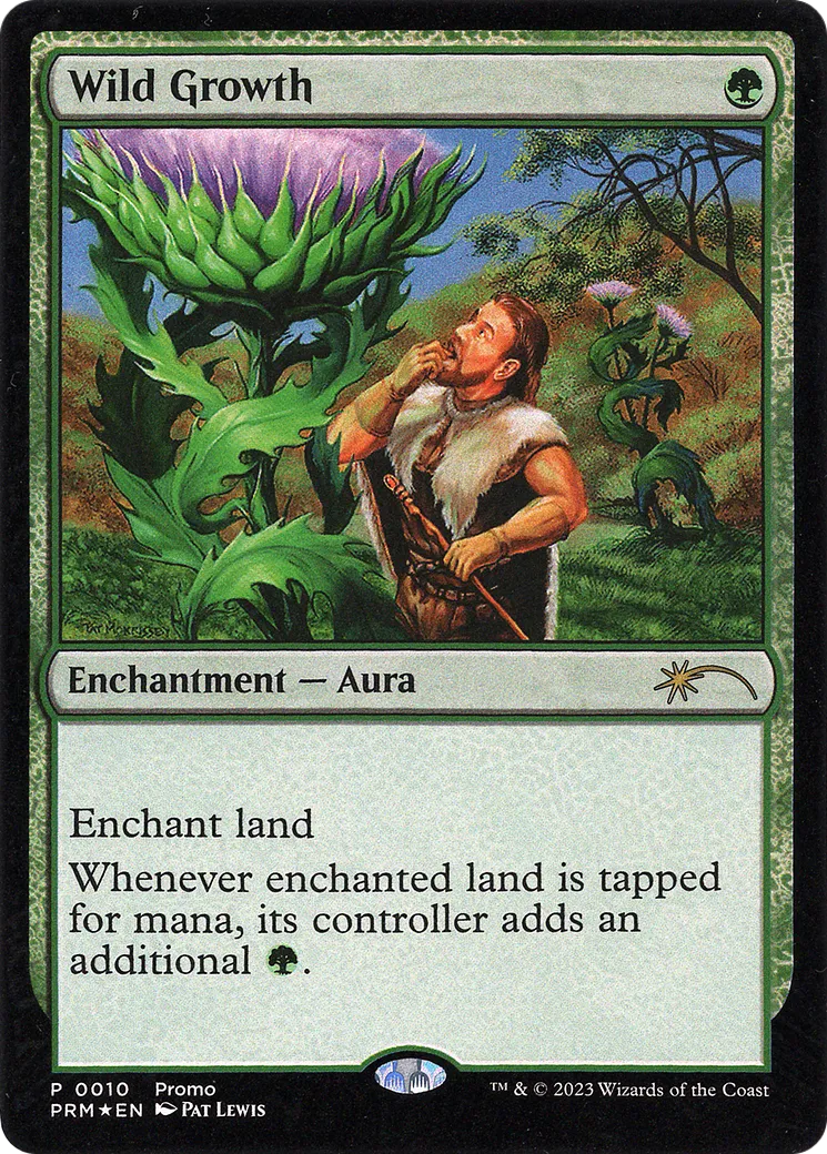 Wild Growth — Media and Collaboration Promos — Magic: The Gathering
