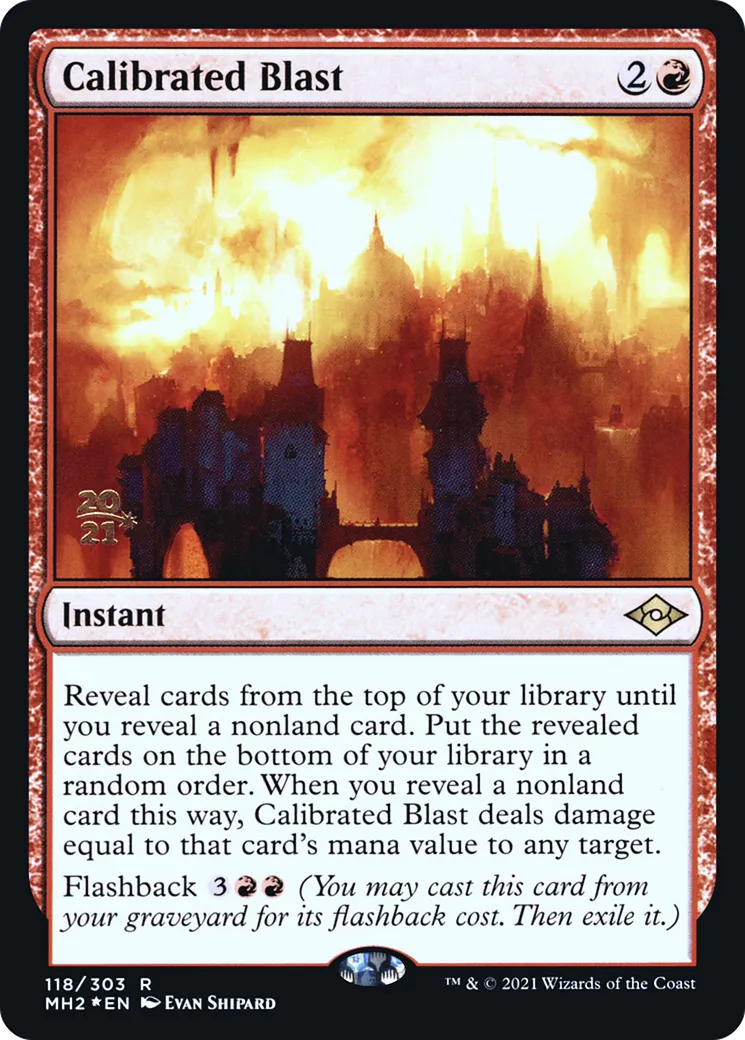 Explosion mesurée — Modern Horizons 2 Promos — Magic: The Gathering
