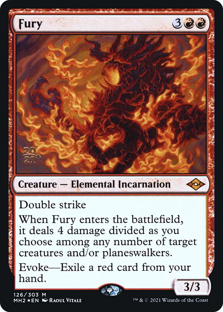 Fureur — Modern Horizons 2 Promos — Magic: The Gathering