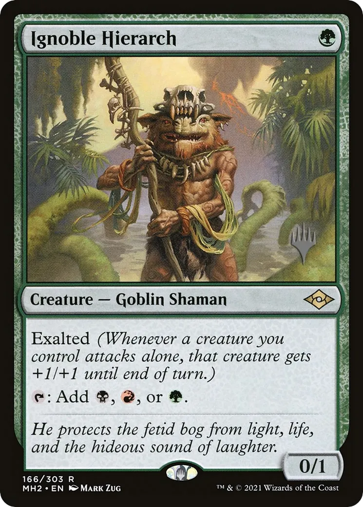 Ignoble hiérarche — Modern Horizons 2 Promos — Magic: The Gathering