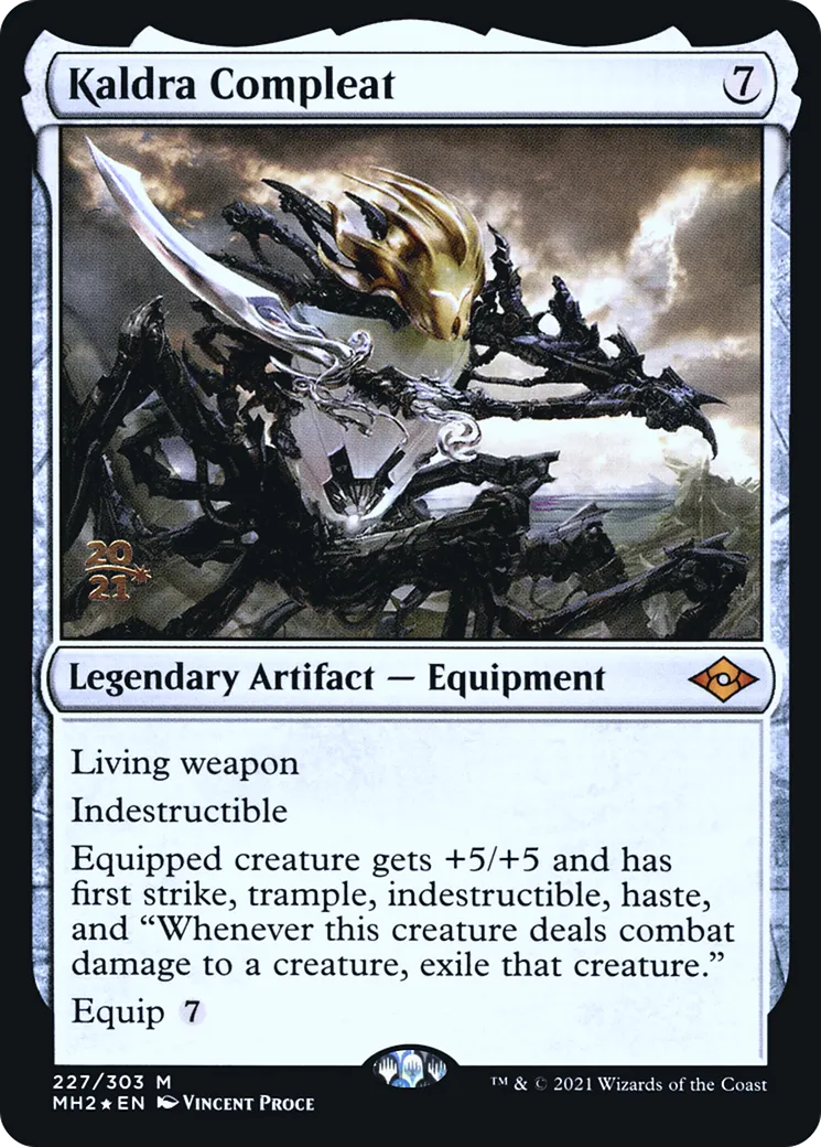 Kaldra parachevée — Modern Horizons 2 Promos — Magic: The Gathering