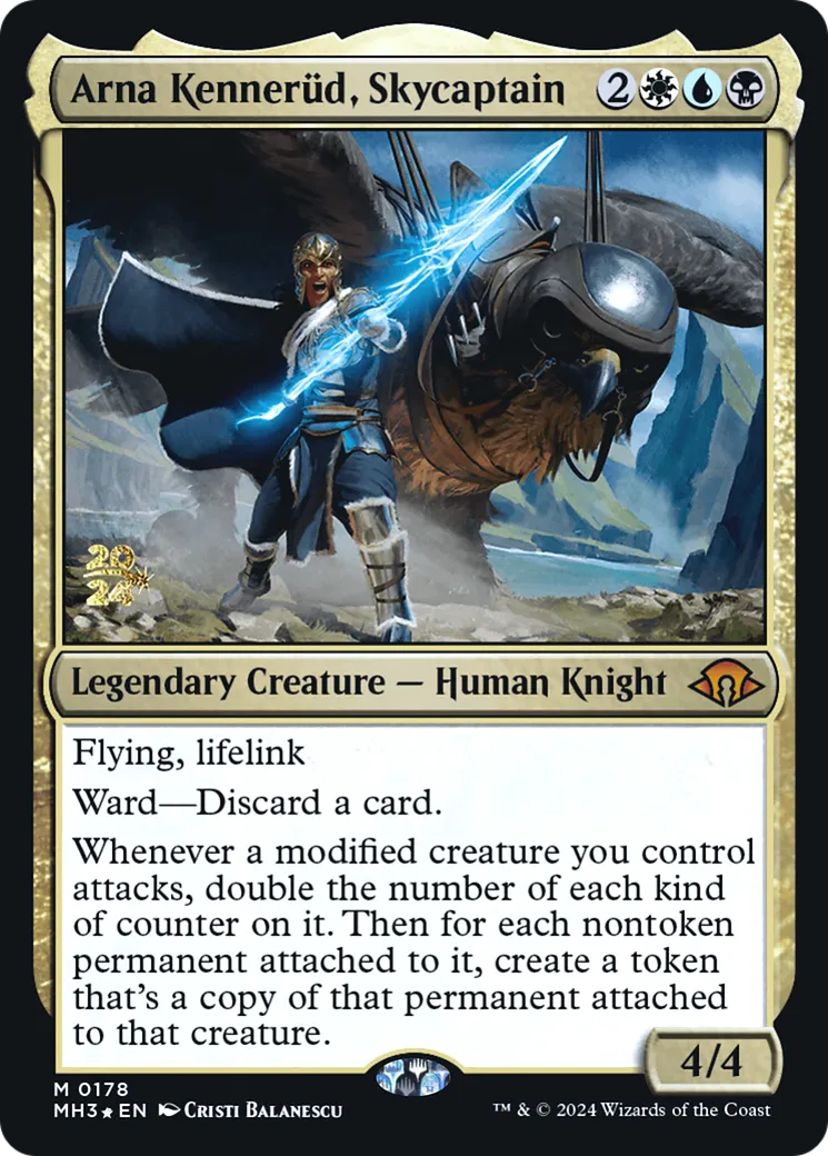 Arna Kennerüd, Skycaptain — Modern Horizons 3 Promos — Magic: The Gathering
