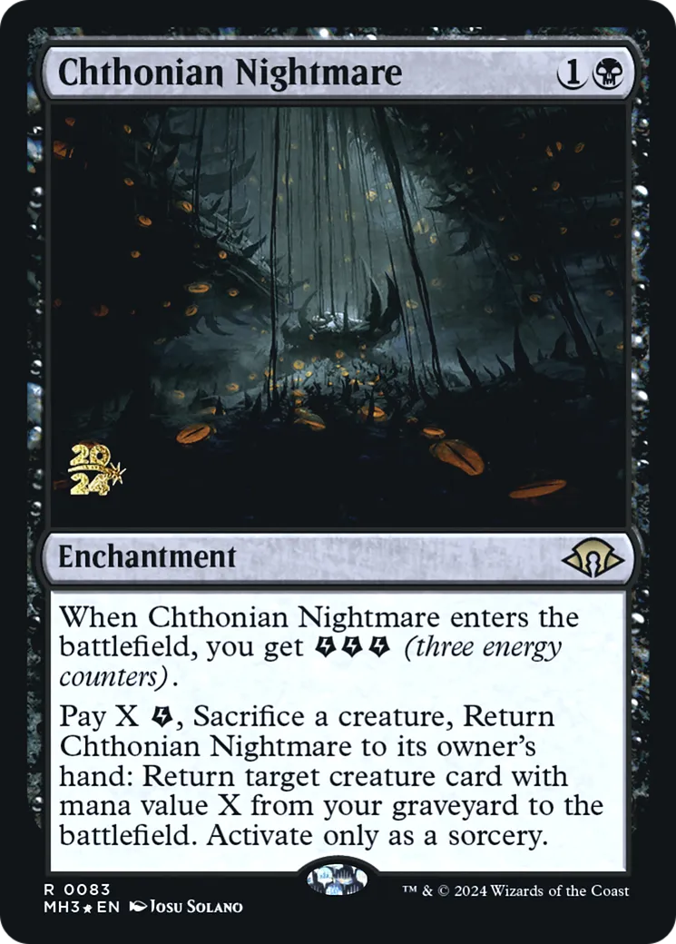 Cauchemar chthonien — Modern Horizons 3 Promos — Magic: The Gathering