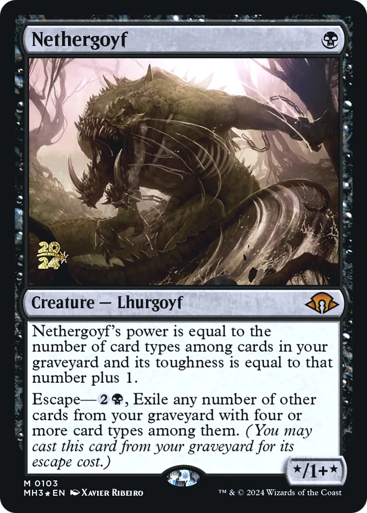 Infernogoyf — Modern Horizons 3 Promos — Magic: The Gathering
