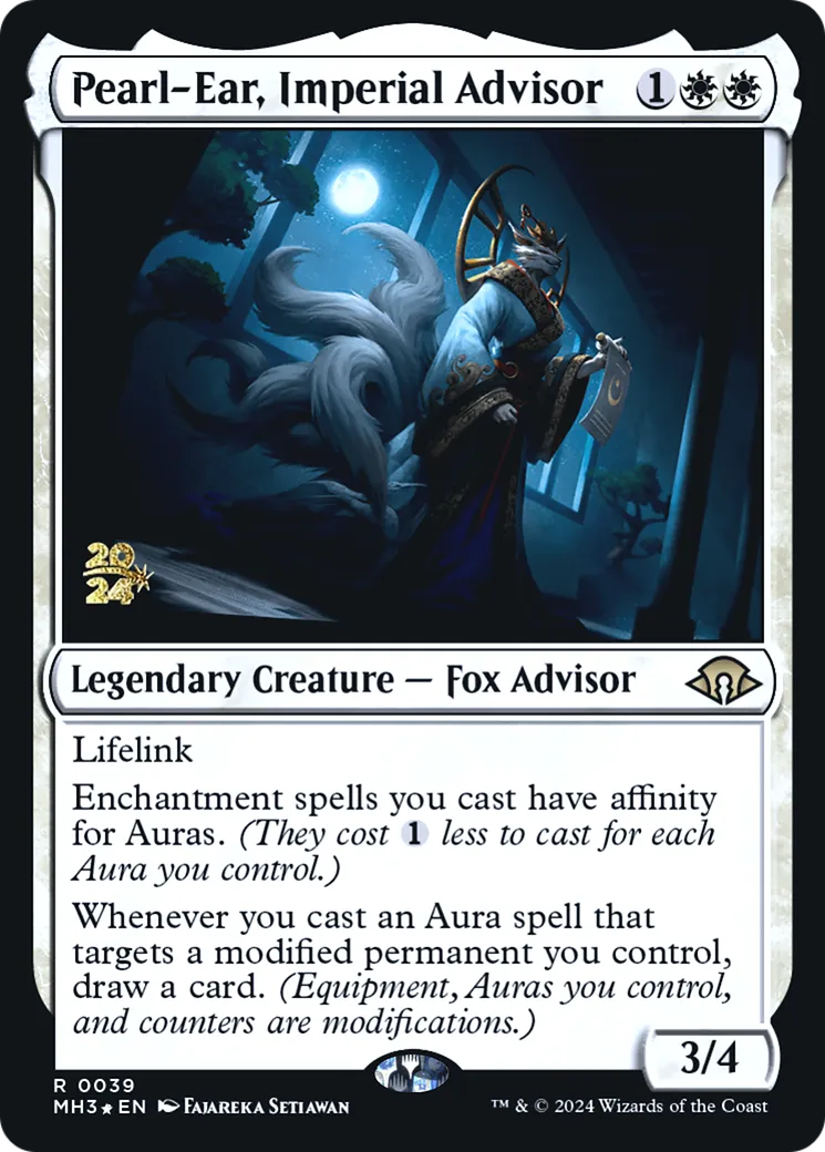 Pearl-Ear, Imperial Advisor — Modern Horizons 3 Promos — Magic: The Gathering