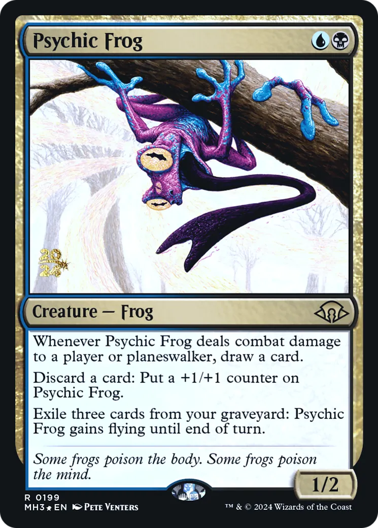 Grenouille psychique — Modern Horizons 3 Promos — Magic: The Gathering