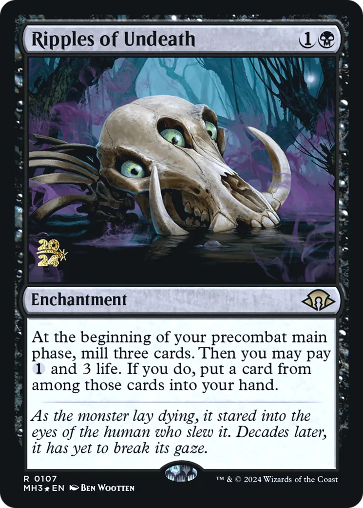Ondulations de morte-vie — Modern Horizons 3 Promos — Magic: The Gathering