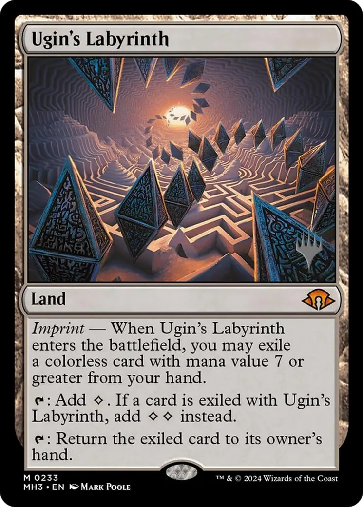 Labyrinthe d'Ugin — Modern Horizons 3 Promos — Magic: The Gathering