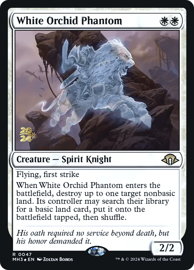 Fantôme de l'Orchidée blanche — Modern Horizons 3 Promos — Magic: The Gathering