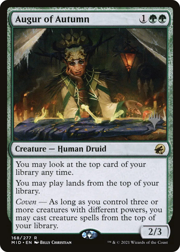 Augur of Autumn — Innistrad: Midnight Hunt Promos — Magic: The Gathering