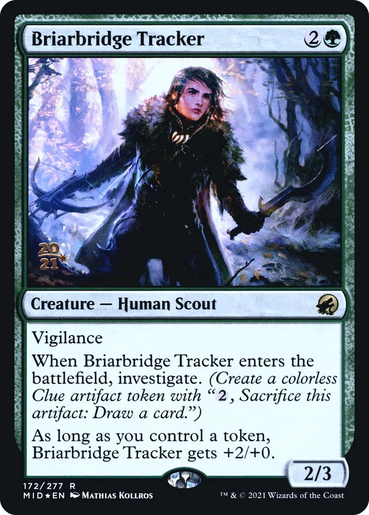 Briarbridge Tracker — Innistrad: Midnight Hunt Promos — Magic: The Gathering