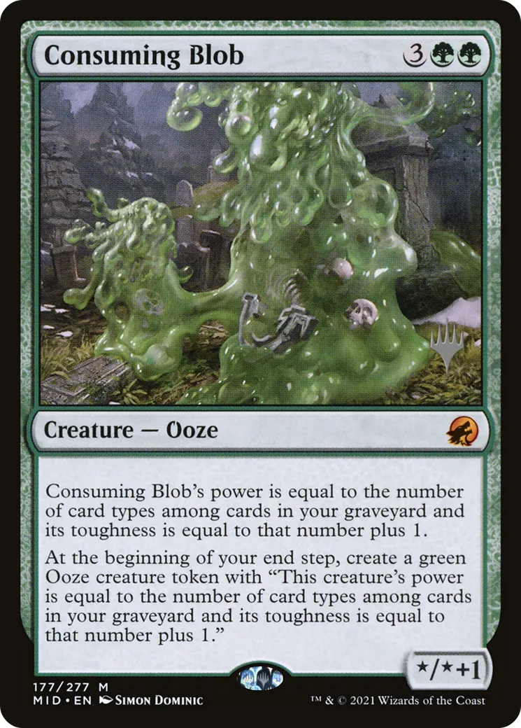 Consuming Blob — Innistrad: Midnight Hunt Promos — Magic: The Gathering