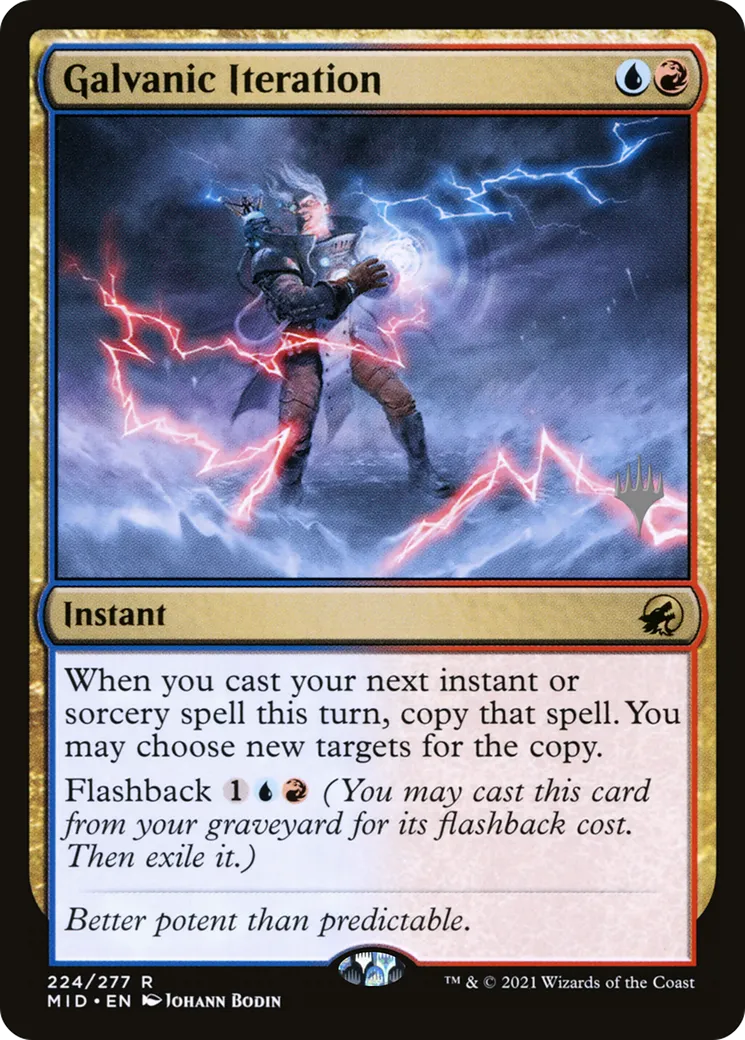 Itération zingante — Innistrad: Midnight Hunt Promos — Magic: The Gathering