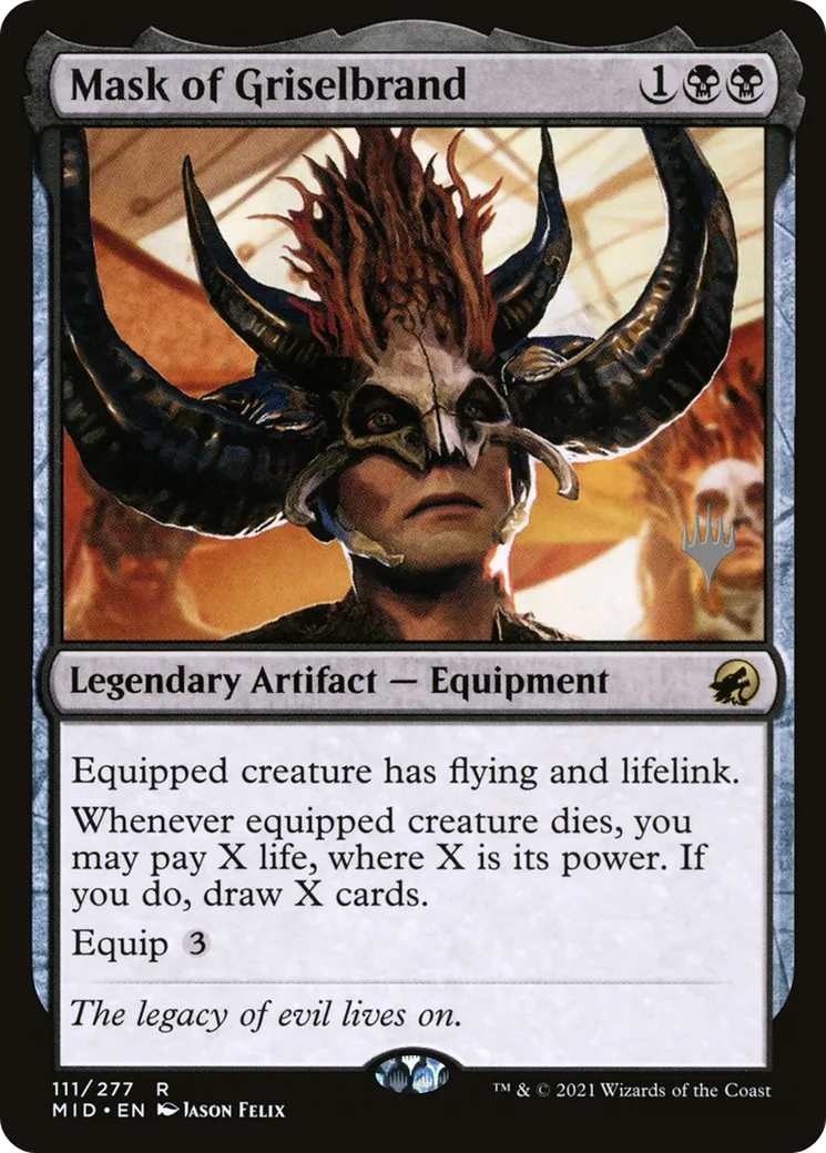 Mask of Griselbrand — Innistrad: Midnight Hunt Promos — Magic: The Gathering