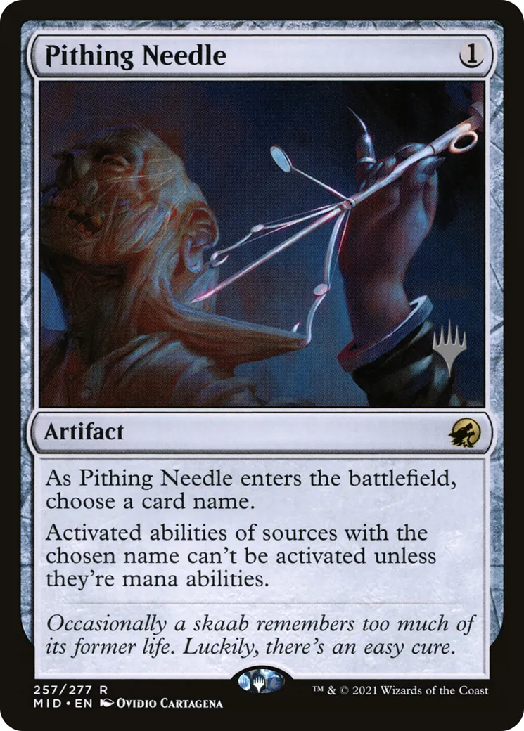 Aiguille à sectionner — Innistrad: Midnight Hunt Promos — Magic: The Gathering