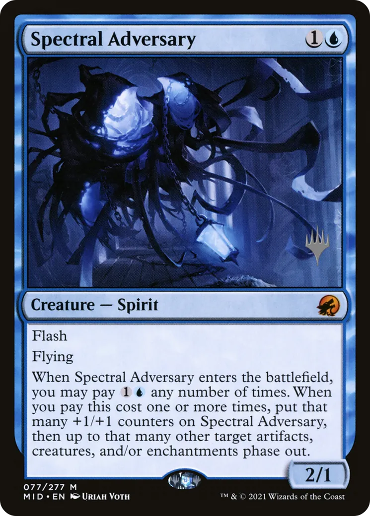 Spectral Adversary — Innistrad: Midnight Hunt Promos — Magic: The Gathering