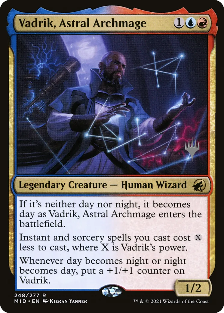 Vadrik, Astral Archmage — Innistrad: Midnight Hunt Promos — Magic: The Gathering