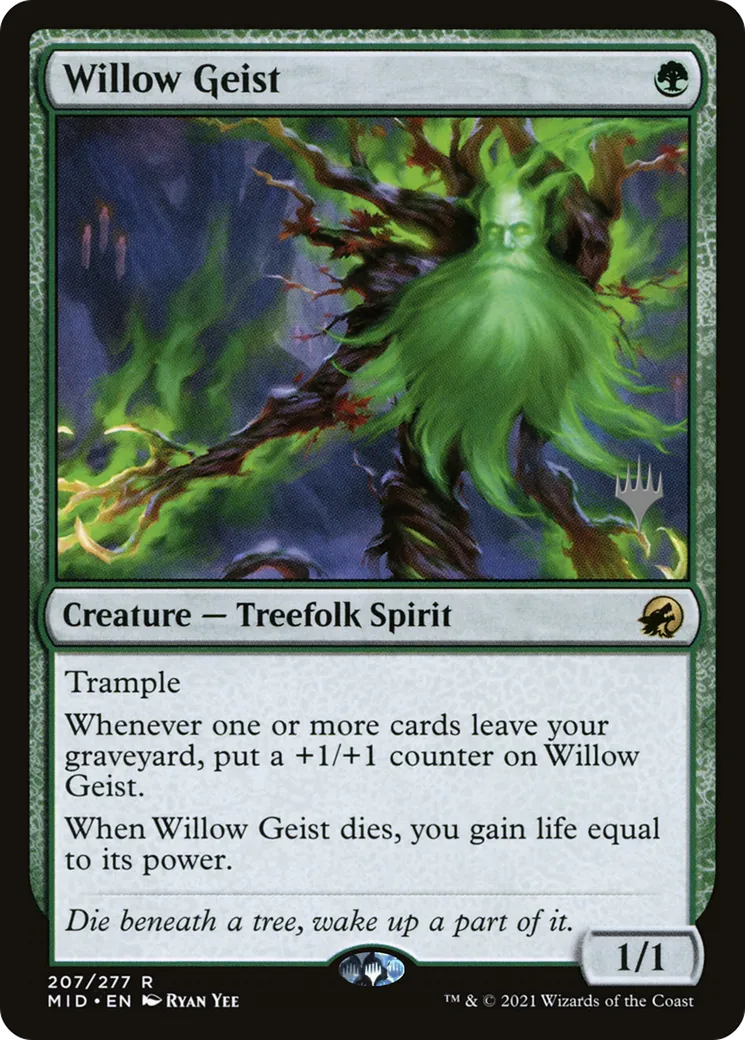 Willow Geist — Innistrad: Midnight Hunt Promos — Magic: The Gathering
