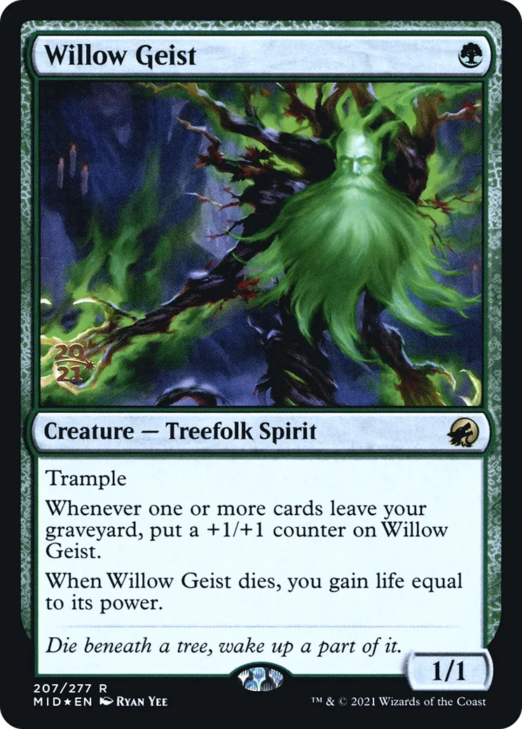 Willow Geist — Innistrad: Midnight Hunt Promos — Magic: The Gathering