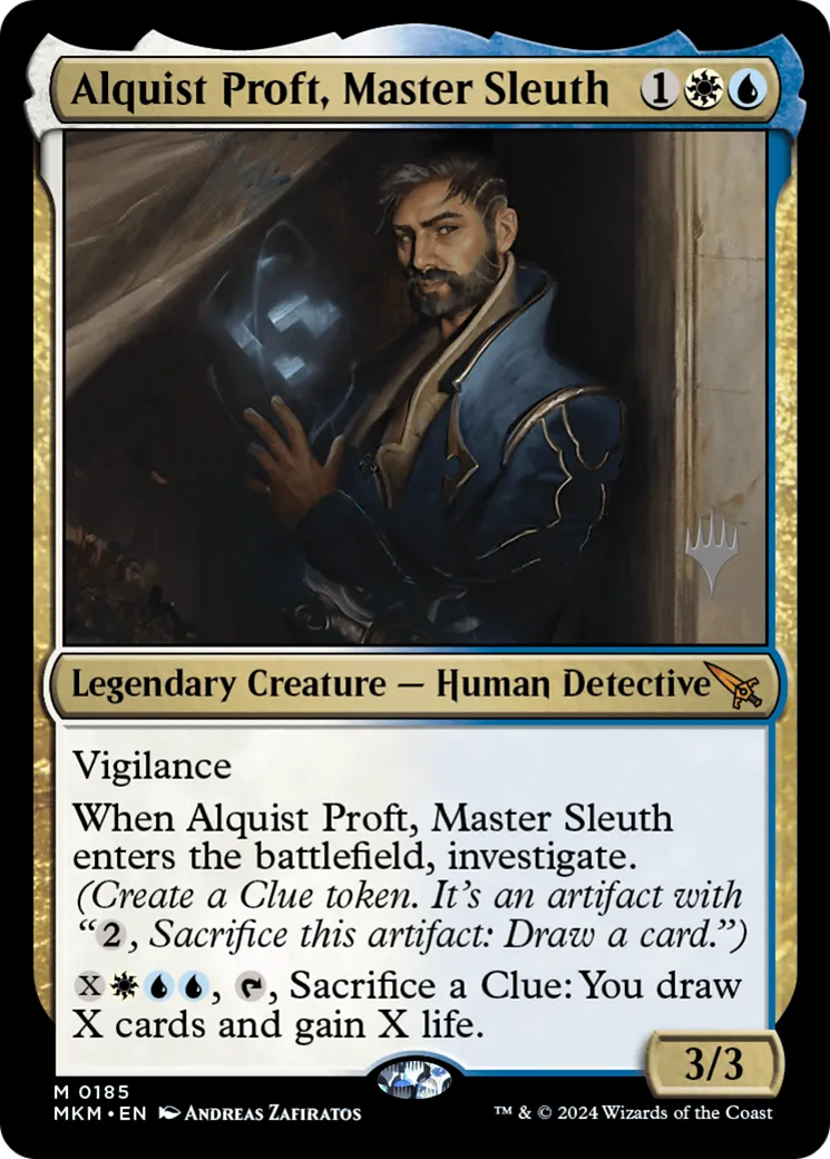 Alquist Proft, maître détective — Murders at Karlov Manor Promos — Magic: The Gathering