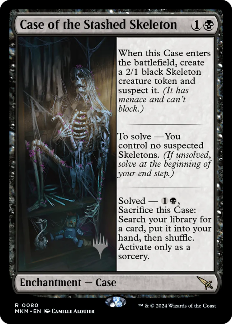 Affaire du squelette caché — Murders at Karlov Manor Promos — Magic: The Gathering