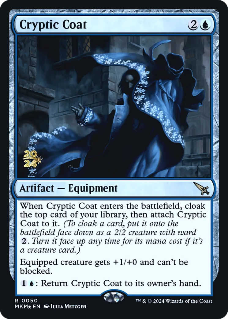 Manteau cryptique — Murders at Karlov Manor Promos — Magic: The Gathering