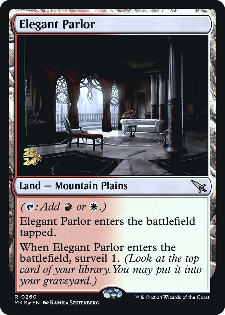 Elegant Parlor — Murders at Karlov Manor Promos — Magic: The Gathering
