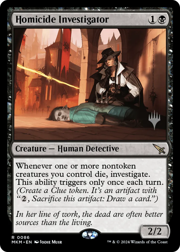 Homicide Investigator from Murders at Karlov Manor Promos - Magic: The Gathering