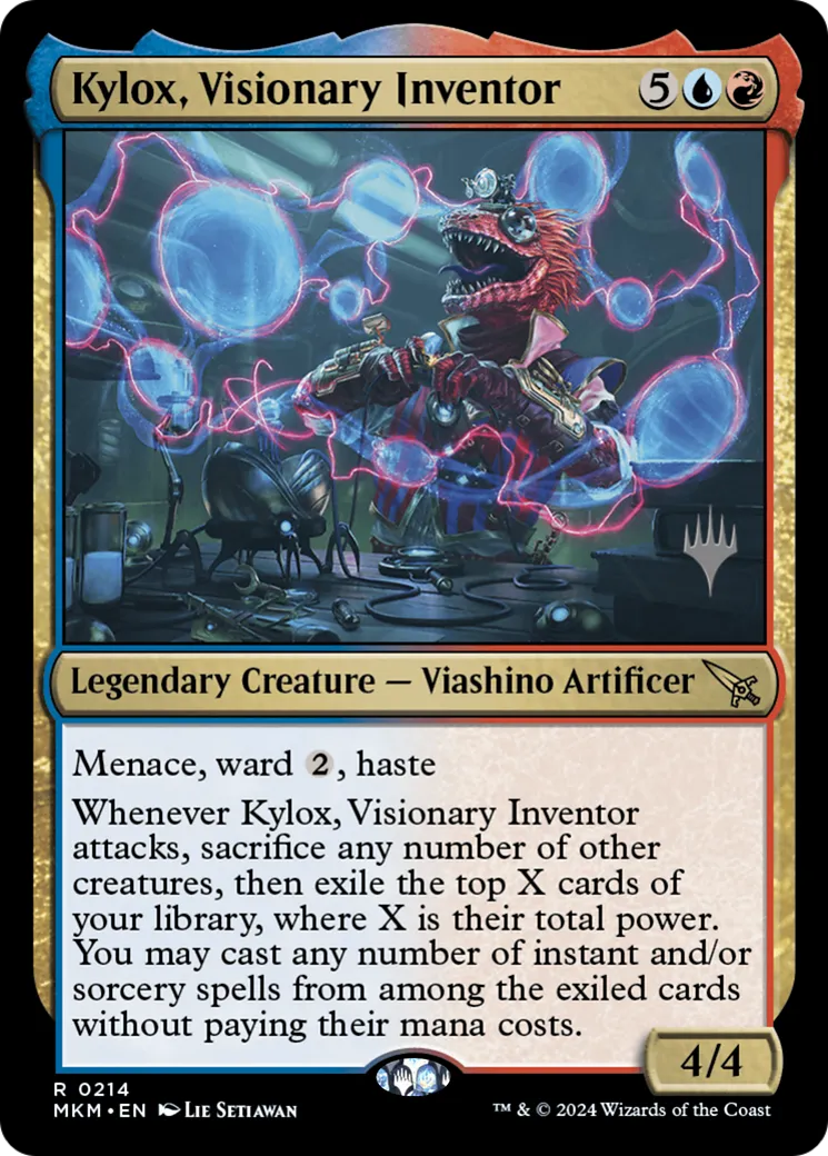 Kylox, inventeur visionnaire — Murders at Karlov Manor Promos — Magic: The Gathering