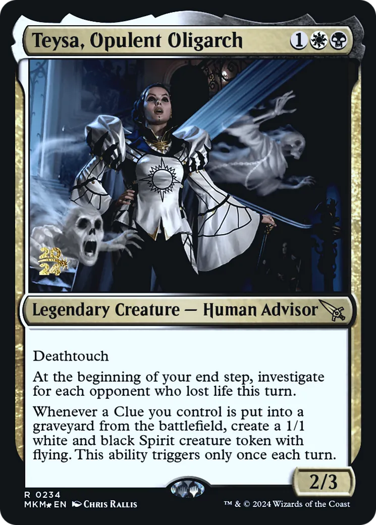 Teysa, oligarque opulente — Murders at Karlov Manor Promos — Magic: The Gathering