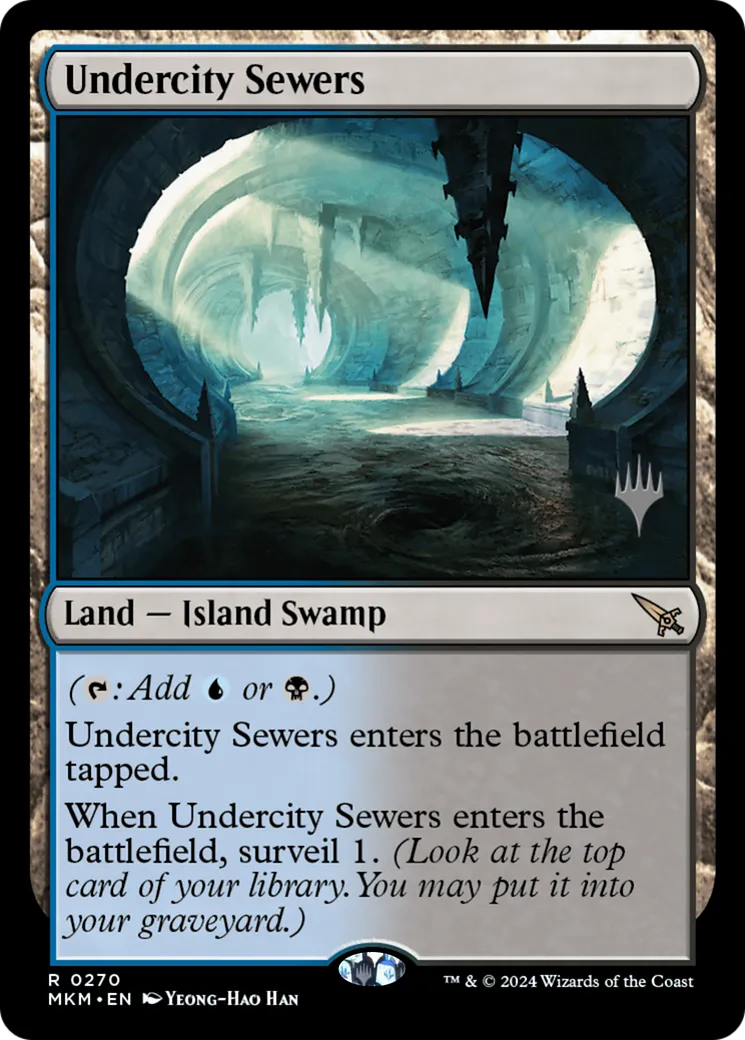 Undercity Sewers — Murders at Karlov Manor Promos — Magic: The Gathering