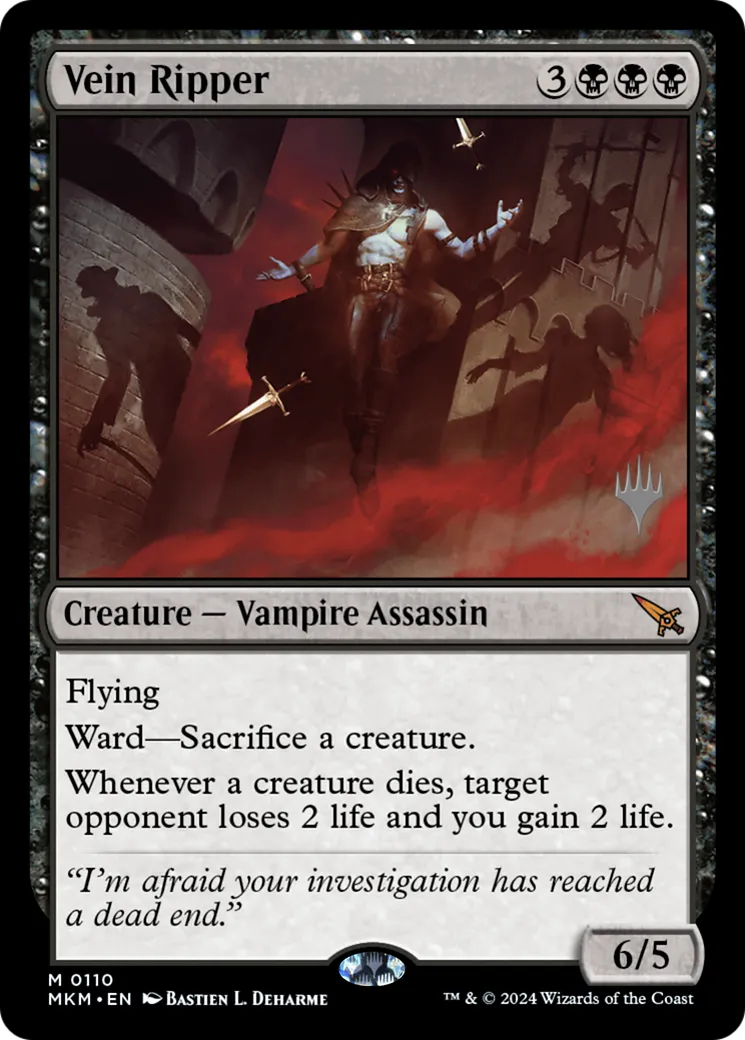 Éventreur de veines — Murders at Karlov Manor Promos — Magic: The Gathering
